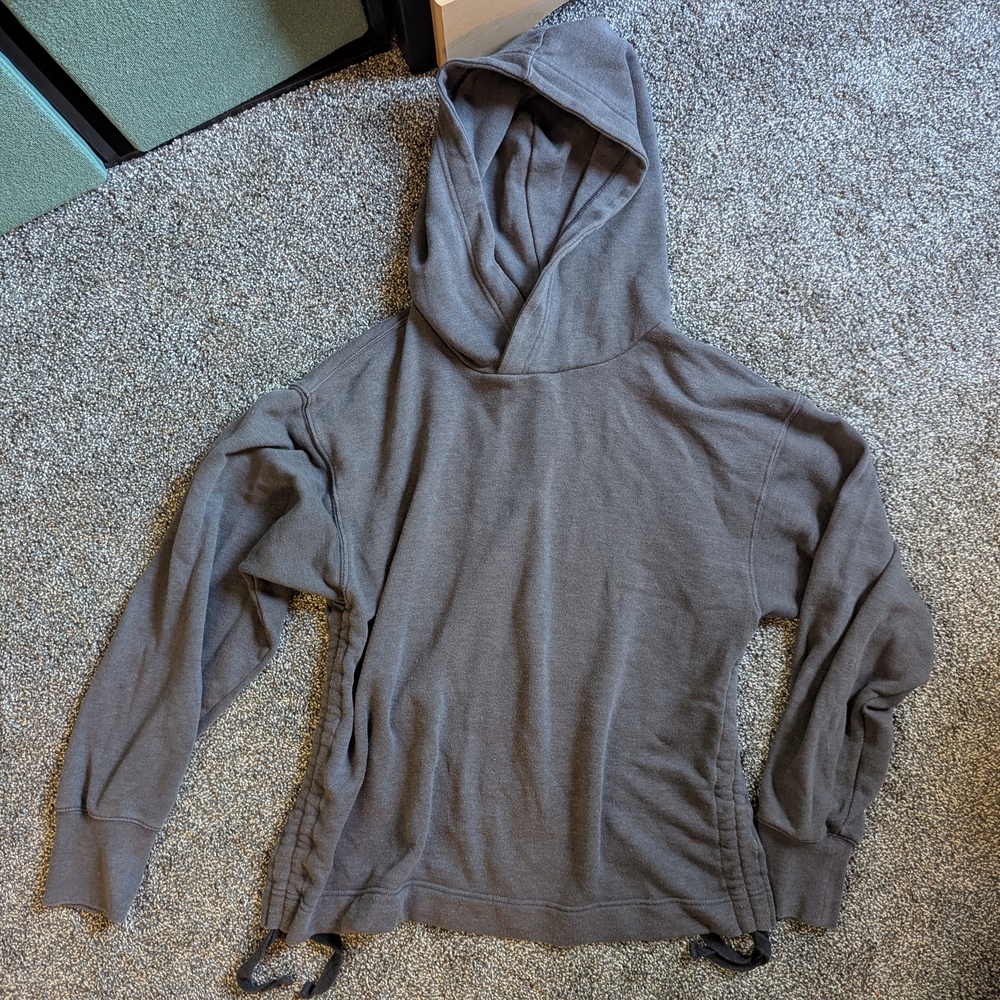 Aerie Gray Hooded Sweatshirt